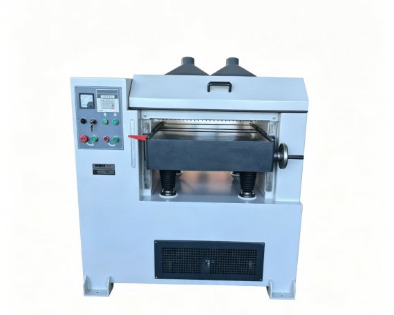 Heavy Duty Wood Thicknesser Spiral Cutterhead Automatic Feed Single Side Planer for Solid Wood Furniture